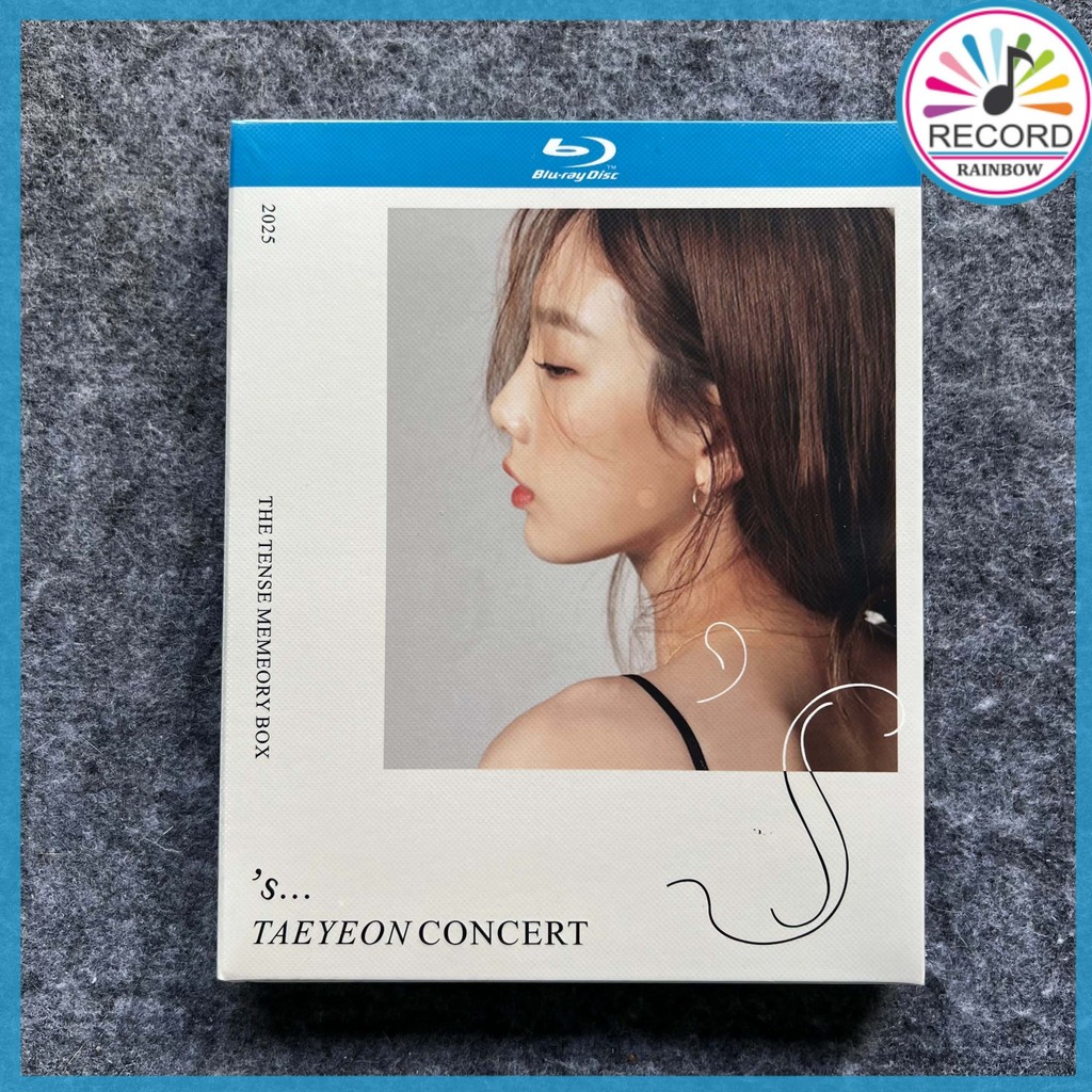 TaeYeon Concert 'S... The Tense Memory Box 2025 All Region 2BD Album [Sealed] Brand New BD0053 TH