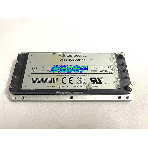 V28A28T200BL2 V28A28T200BG3 โมดูลไฟ 28V ถึง 28V 200W พร้อมส่ง