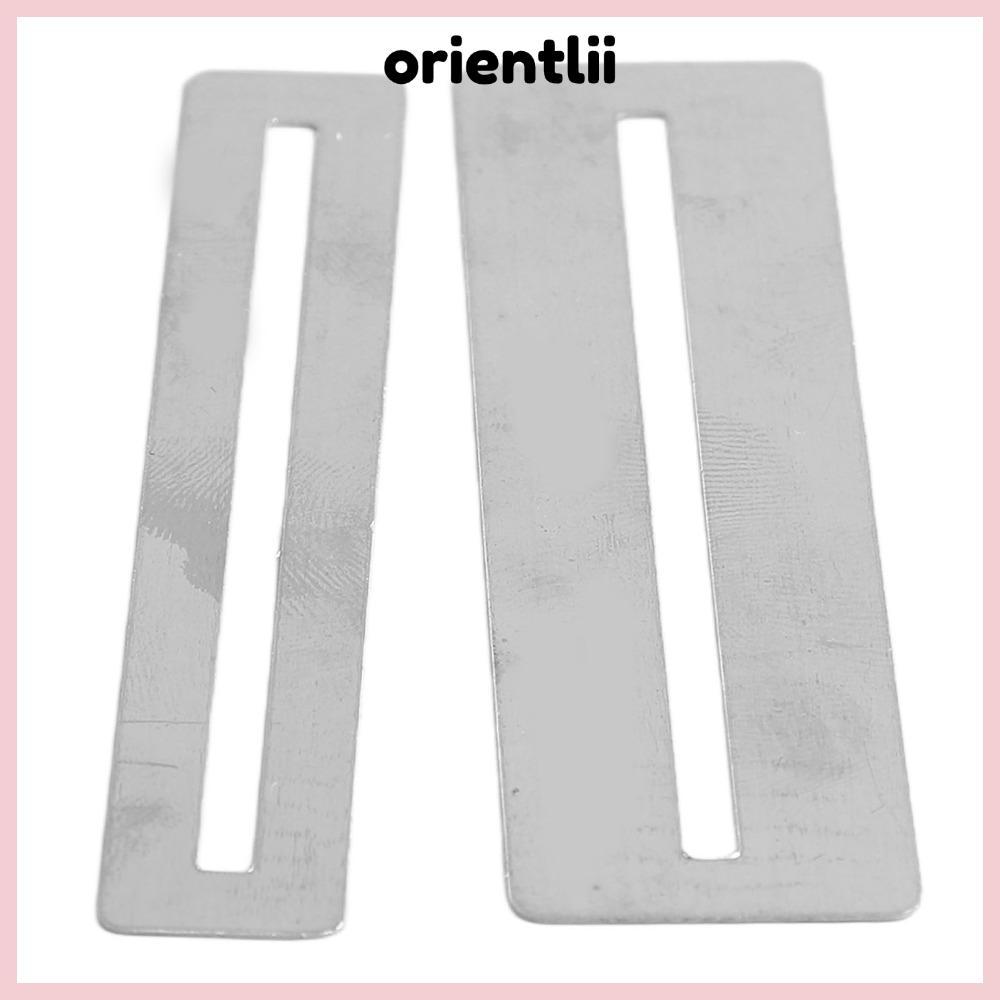 ORIENTLEE 3 ชุดกีตาร์ Fret Guard, 7.8 ซม. ขนาดเหล็ก Fret Wrap, ทนทานสีเงิน Fretboard Guard กีตาร์ Fr