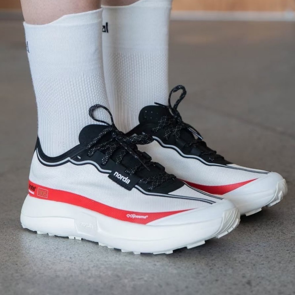 NORDA 005 รองเท้าวิ่งข้ามประเทศสวมใส่สบายรองเท้าผ้าใบกันลื่นทนต่อการสึกหรอ Unisex ทนทาน