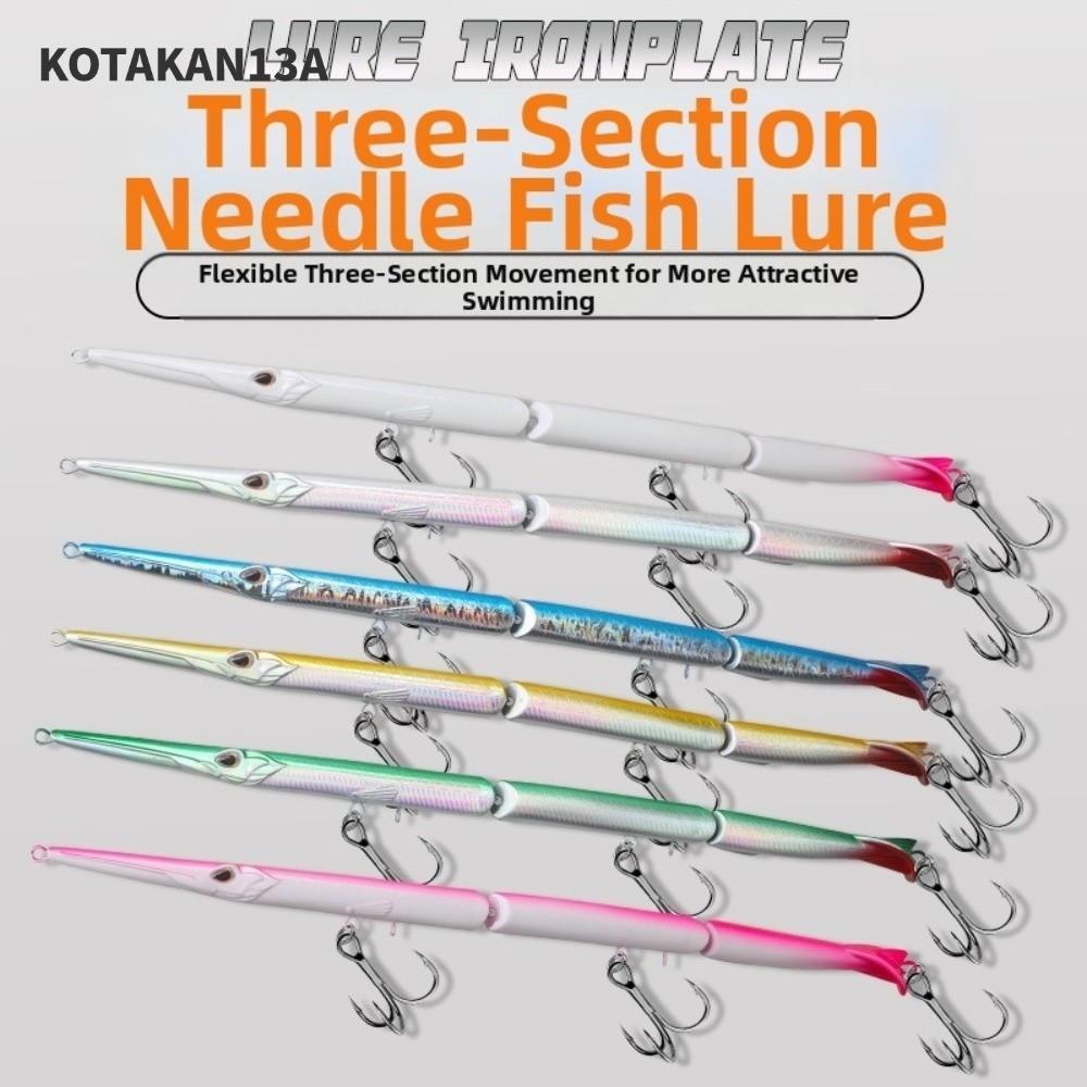 KOTAKAN13A Jointed เหยื่อดินสอ, 27 ซม.ความยาว 32g น้ําหนัก Multi-Joint Fishing Lure, Multi-Joint เข็