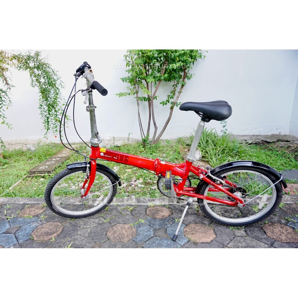 จักรยานพับได้ญี่ปุ่น - ล้อ 20 นิ้ว - เกียร์ 7 สปีด - อลูมิเนียม - Dahon Vitesse - สีแดง [จักรยานมือส