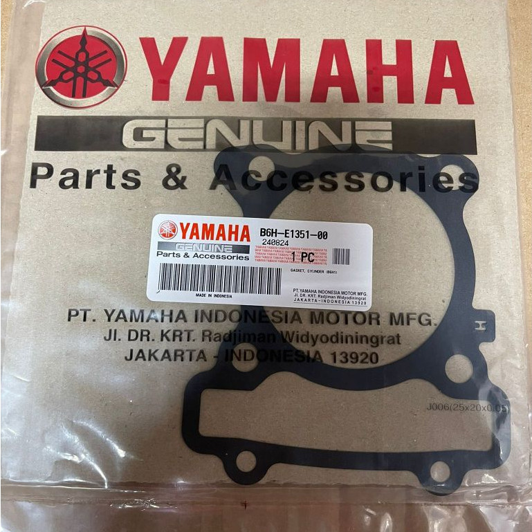CYLINDER BLOCK GASKET B6H-E1351-00 NVX155 V2/ NMAX155 V2 / NVX V2 / NMAX V2 YAMAHA