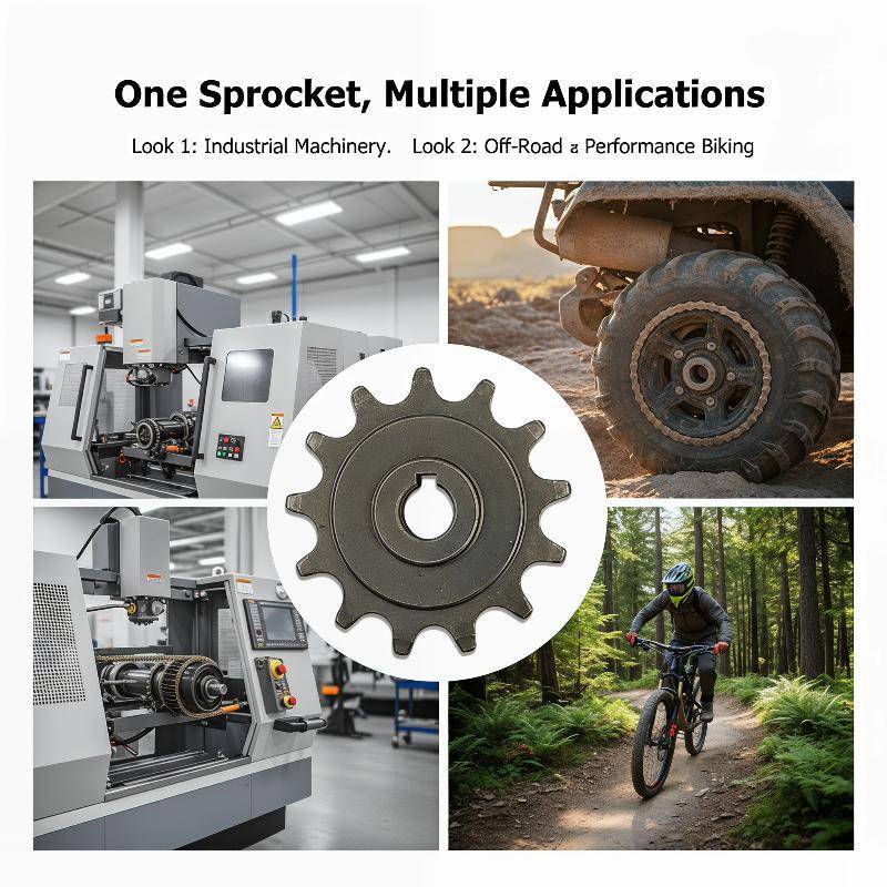 {Smartbarbic} ชุด Sproet มอเตอร์ 9 ฟันอเนกประสงค์ 410 420 428 สําหรับ MY1016Z MY1018 เหมาะสําหรับผู้