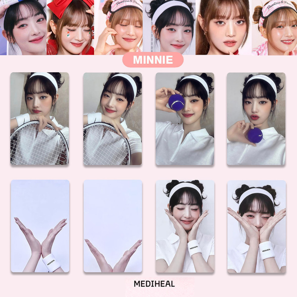 การ์ดอนุสาวรีย์ Minnie Mediwell สินค้าการ์ด Photocard Santa Minnie MEDIHEAL GIDLE Photocard
