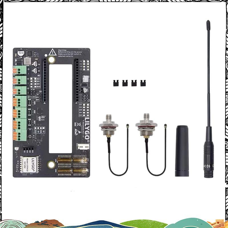 Super -T-SIM Shield/สําหรับโมดูล Lora T-SIM7600E/G/SA-H/T-A7670G/E/SA สําหรับ LoRa/RS485/TF Card/DIP