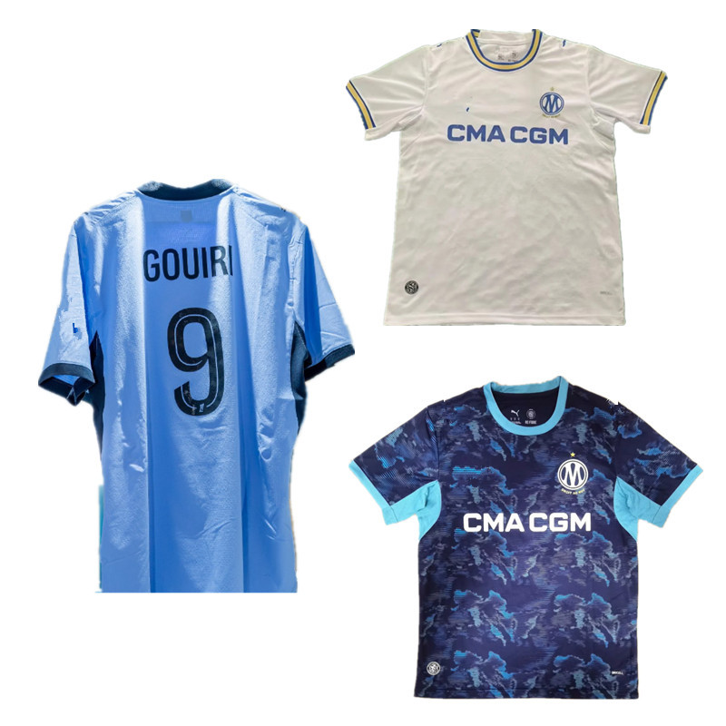 Marseille Jersey 2026 2027 New Home Away แฟนรุ่นที่สาม