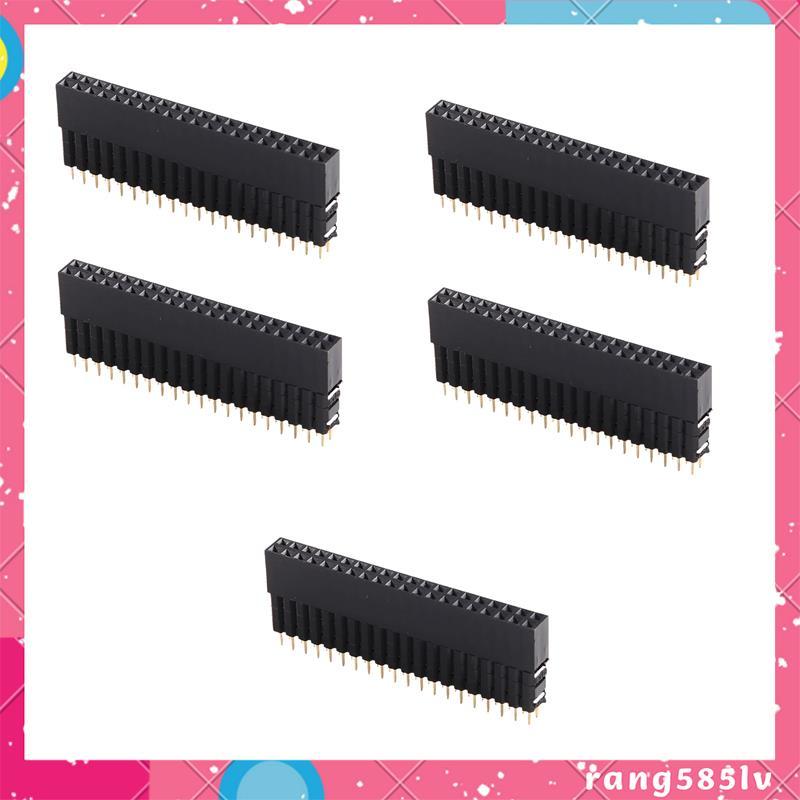 2x20-Pin สูงพิเศษ GPIO หัวซ้อนสําหรับ 5/4B/A+/B+/2/3 2x20-Pin GPIO Stacking Headers rang585.th
