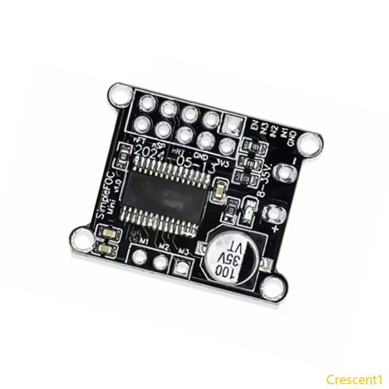 Crescent1 โมดูลไดร์เวอร์มอเตอร์แรงดันต่ําสําหรับมอเตอร์ BLDC 3 เฟส DRV8313 การออกแบบพลังงาน