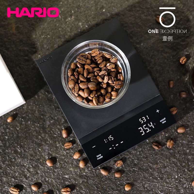 HARIO Electronic Scale Polaris Hand-Brewed Coffee Bean Powder เครื่องชั่งน้ําหนัก Timing Water Powde