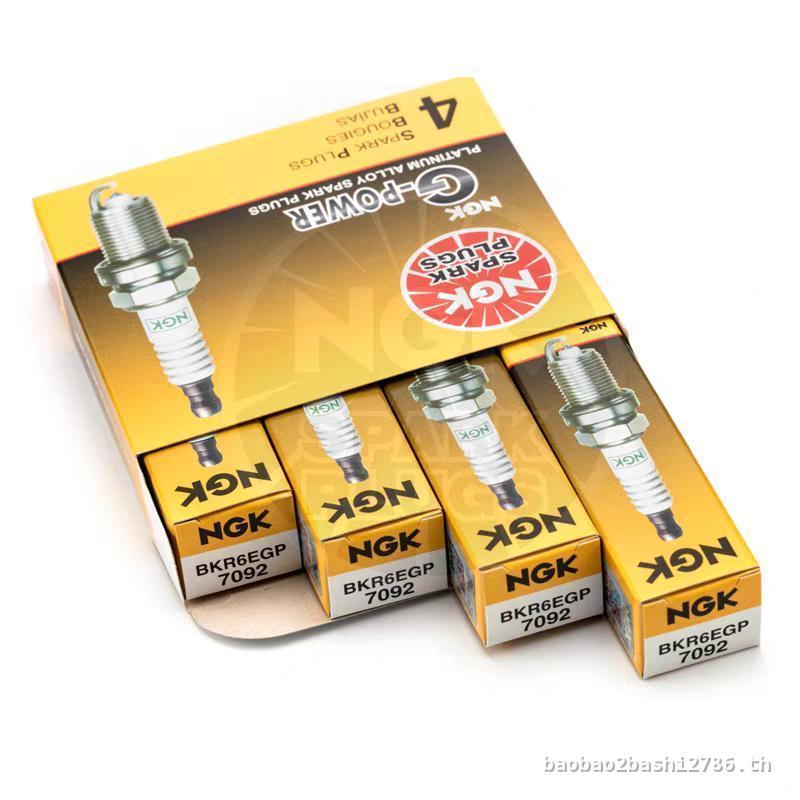 หัวเทียน NGK Platinum BKR6EGP 7092 ปรับให้เข้ากับ MG3MG5MG7MGTF Jingyi Chery Irezawa