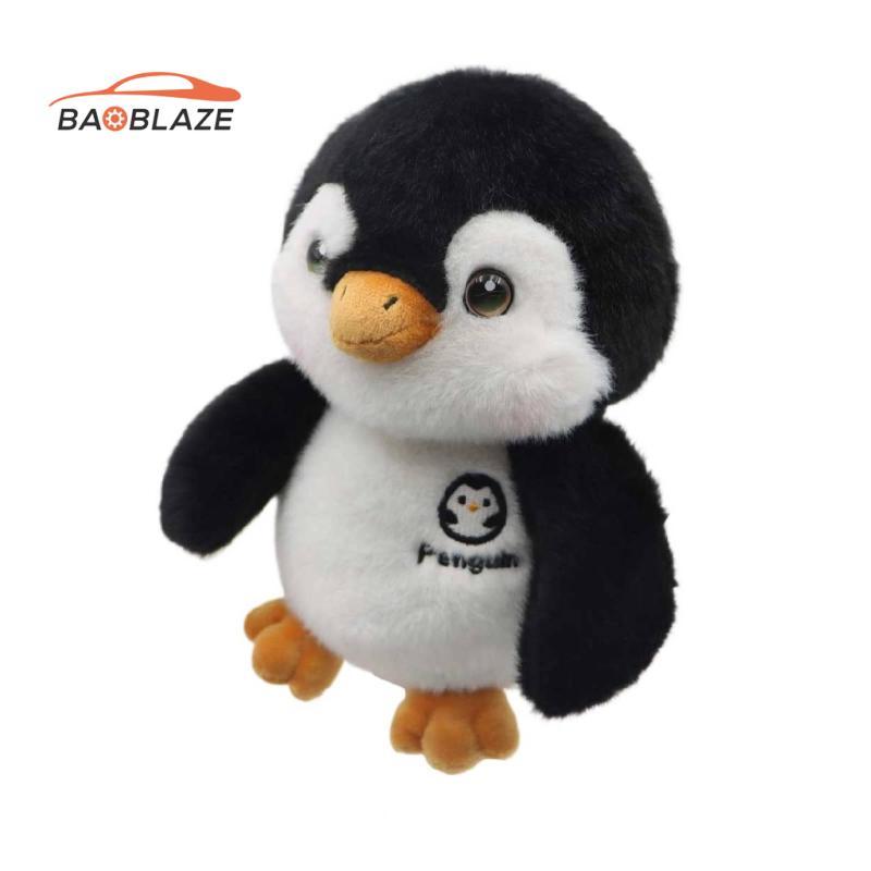 [Baoblaze] Furry Driver Headcover Penguin Driver Head Cover Furry Penguin Golf Cover การออกแบบที่สมจ