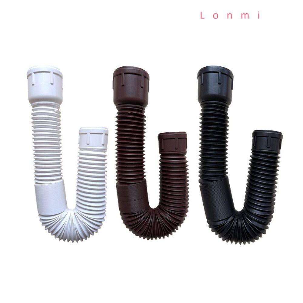 LONMI Drain Downspout Extender, Rain water Drain Retractable Rain Gutter Downspout Extensions,ความดั