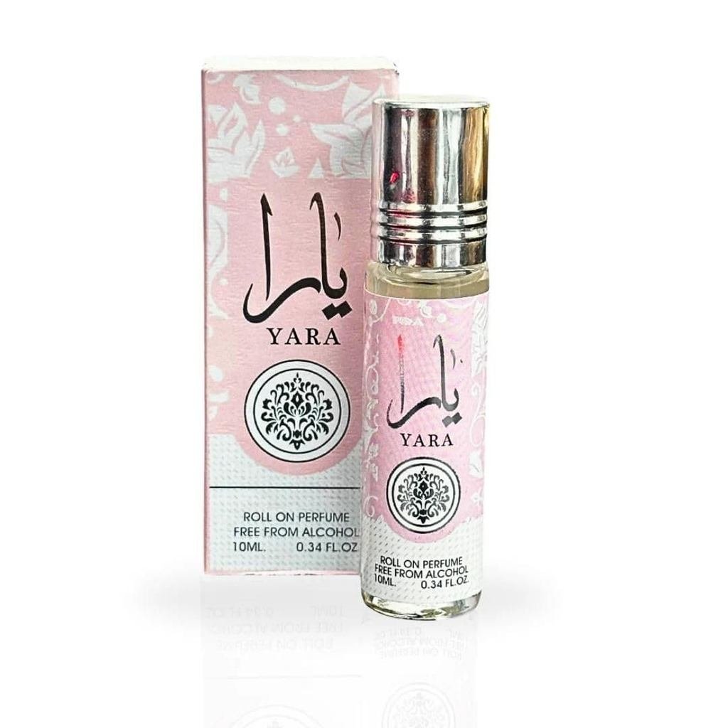 Ard Al Zaafaran YARA โรลออนน้ําหอม CPO - 10ML (0.34 OZ) | Gourmand Accord, Vanilla, Musk, Heliotrope