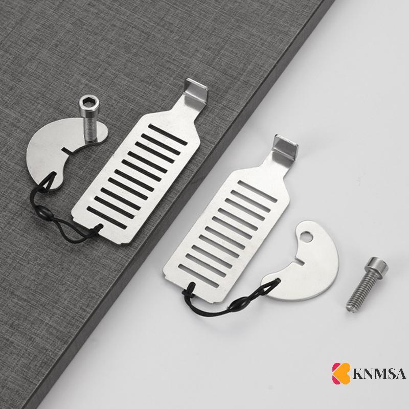 KNMSA] Punch-free Security Door Loer Safety Latch Metal Lo Home Room Hotel Travel Anti Tft Door Stop