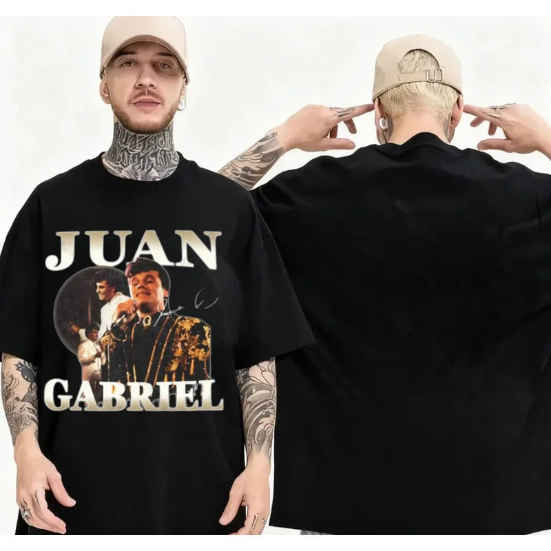 เสื้อยืดวินเทจทรงโอเวอร์ไซส์ Juan Gabriel Bellas Artes 1990 รุ่น Fan UGT3 2026 ขายดี เสื้อยืดวินเทจ 