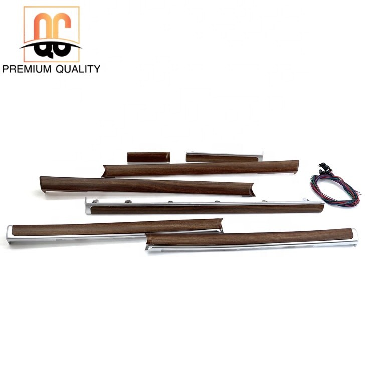 Premium-Orignal ติดตั้งตําแหน่งรถไม้ภายในอัพเกรดสําหรับ Land Cruiser FJ200 LC200