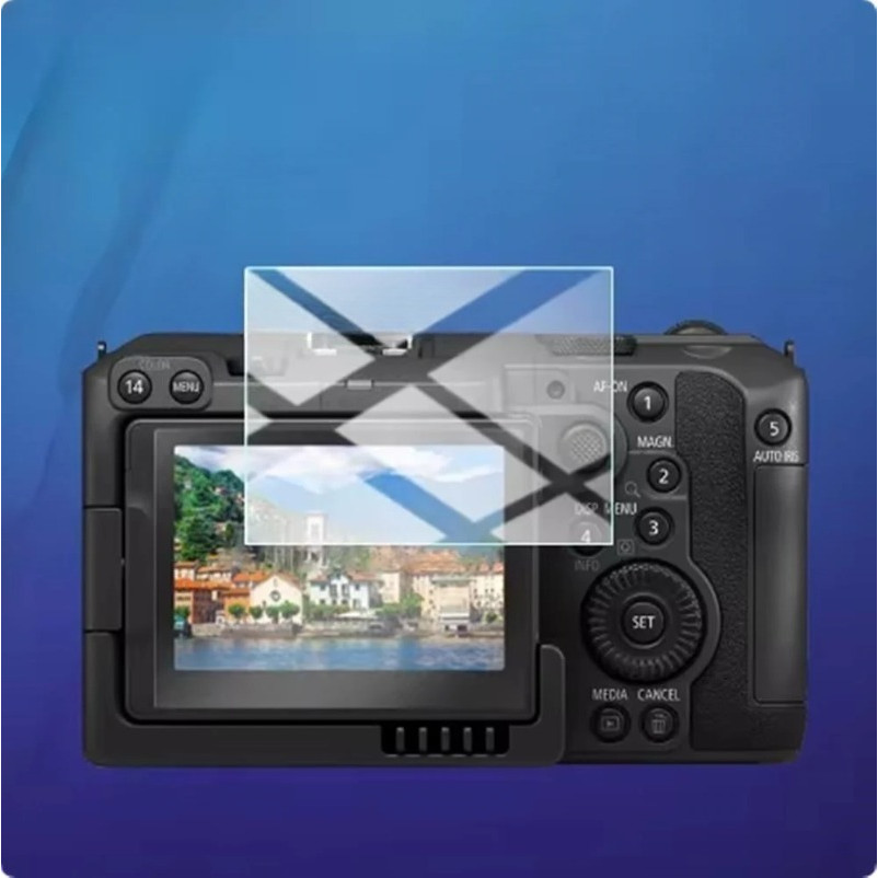 1-3PCS 9HกระจกนิรภัยสําหรับCanon EOS M M10 M100 M2 M200 M3 M5 M50 Mark II M50 M6 Mark II M6 R R1 R10