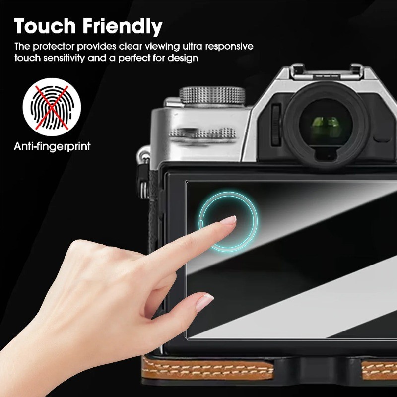 1-3PCS 9HกระจกนิรภัยสําหรับFujifilm X‐A1 X‐A10 X‐A2 X‐A20 X‐A3 X‐A5 X‐A7 X‐E1 X‐E2 X2S X5H X‐E3H X‐E