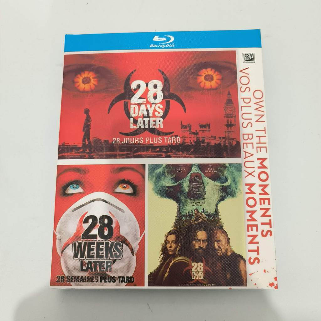 A531 Film 28 Days Later...(2002) & 28 สัปดาห์ Later(2007) & 28 Years Later (2025) Blu-ray BD25 A0101