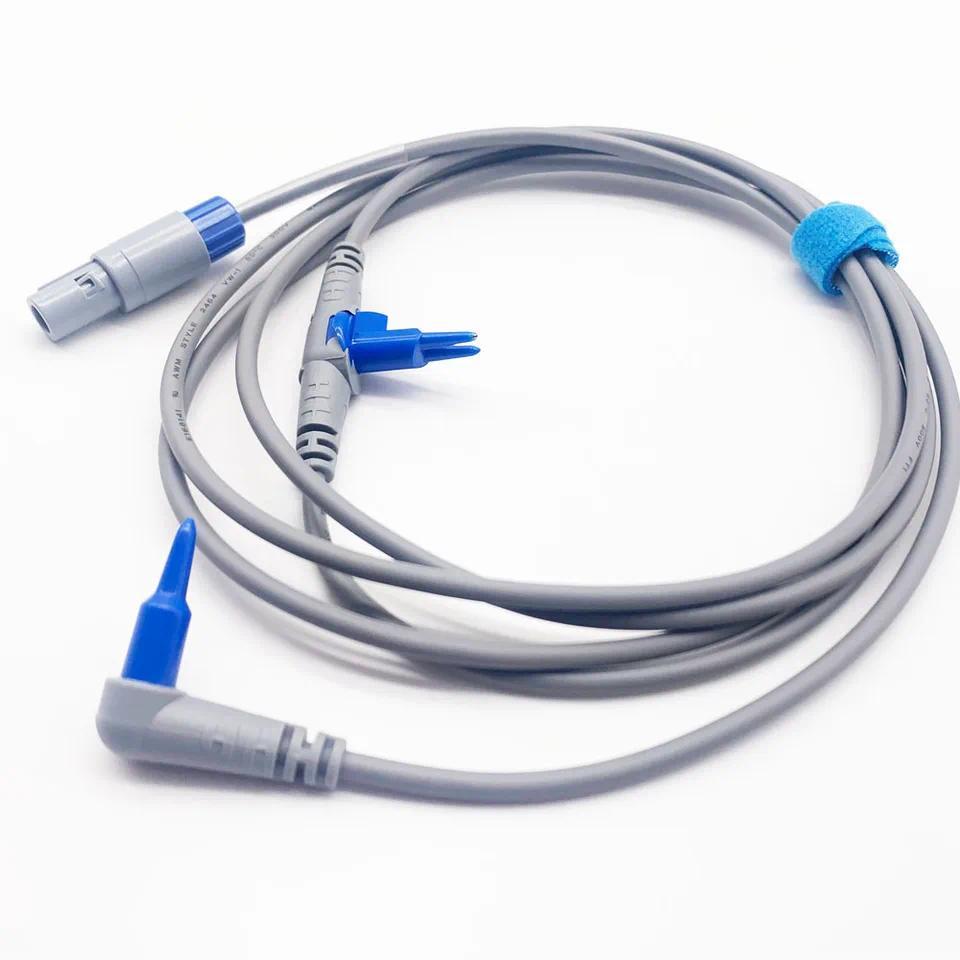 【QJ】สําหรับ Fisher Paykel Humidifier MR850 อุณหภูมิ Flow Sensor การหายใจวงจรอุณหภูมิ Probe 900MR850 