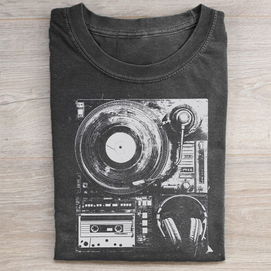 เสื้อยืด Boho Vinyl Records