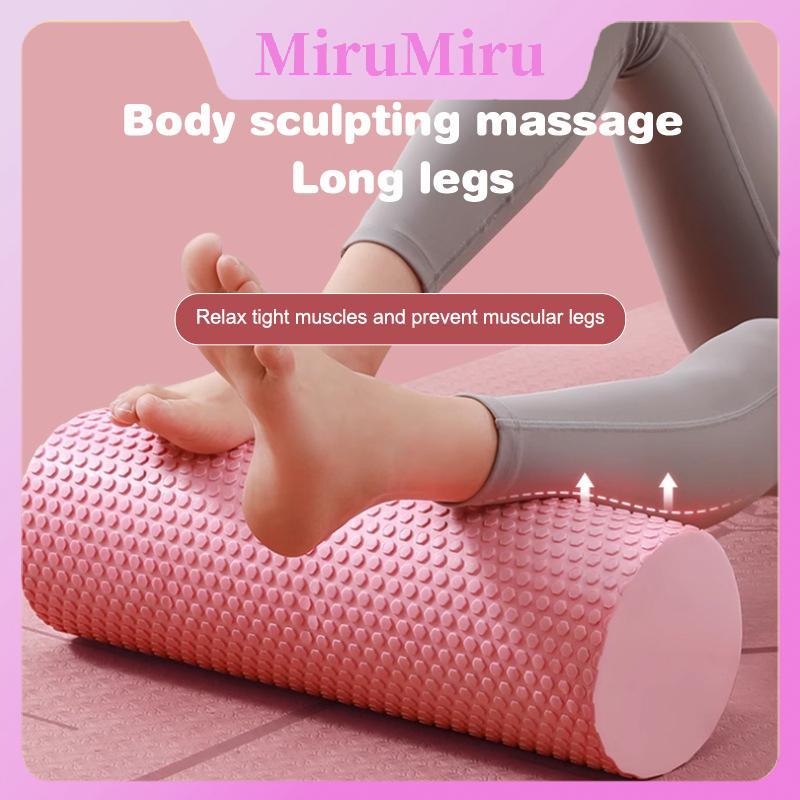 [ใหม่] 30 ซม.Eva Solid Foam Roller คอลัมน์โยคะพิลาทิสนวดคอลัมน์ลูกกลิ้งกล้ามเนื้อเนื้อเยื่อโยคะ Blo 