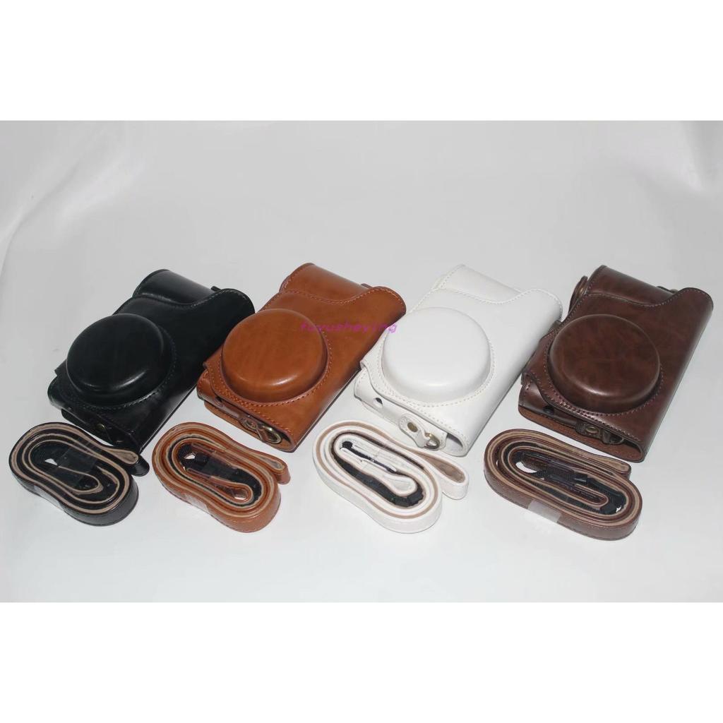 เหมาะสําหรับ Samsung GC100 เคสหนัง GC110 GC100 GC200 กระเป๋ากล้องป้องกันกรณีกระเป๋าสะพายกระเป๋ากล้อง