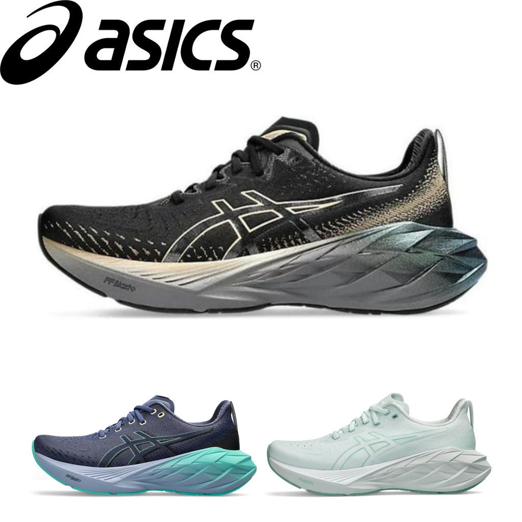 รองเท้า ASICS Novablast 4 น้ําหนักเบาและระบายอากาศได้ เหมาะสําหรับนักวิ่งทุกเพศ
