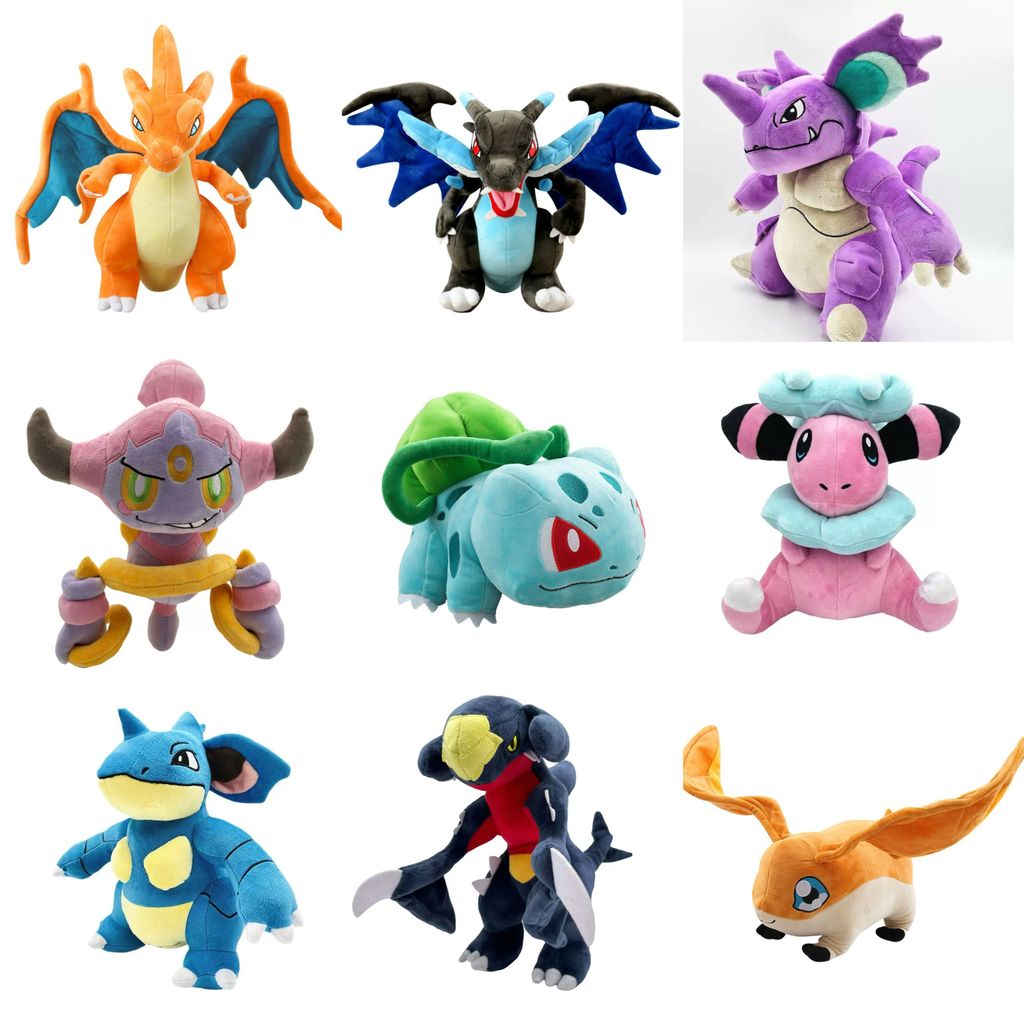พร้อมสต็อก ขายร้อน OLFACTORY Pokémon Pokemon Pokémon Plush Frog Seed Dragon