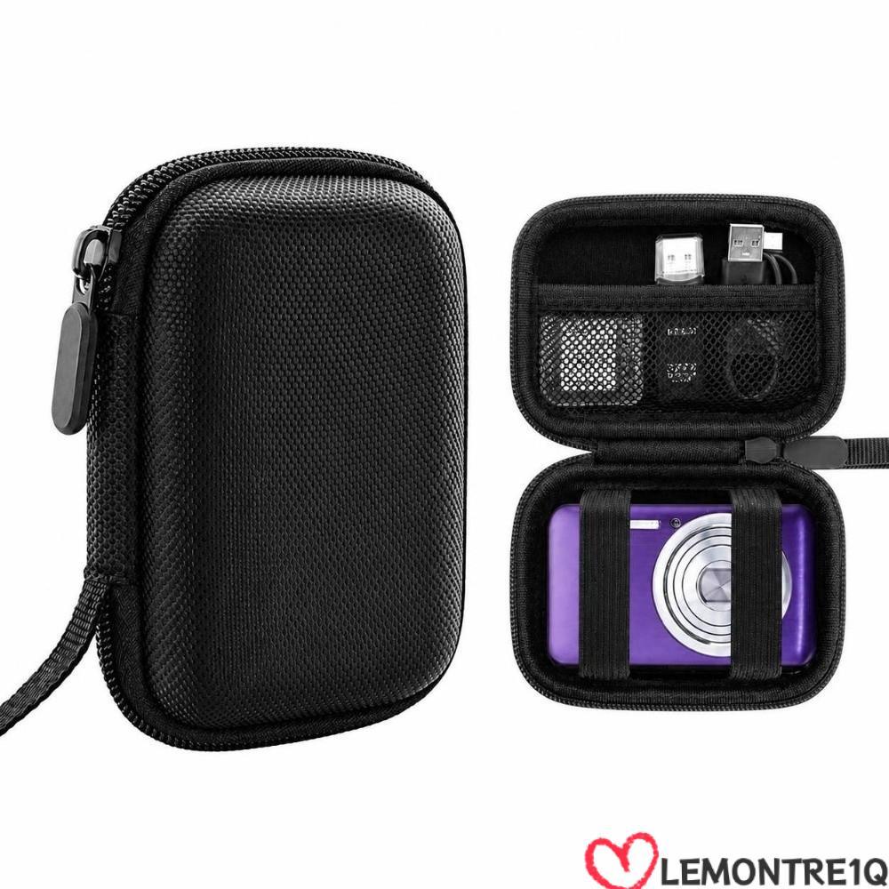 LEMONTREE Compact Camera Holder, Protective Cushion Durable Digital Camera, with Mesh Pocket Mini Ca