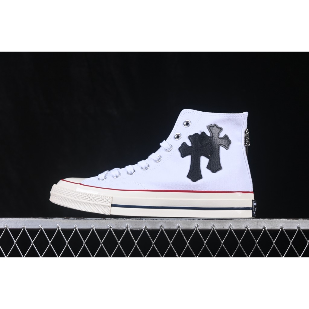 Converse Chuck 1970s Kroos Heart White รองเท้าลําลองคุณภาพสูง