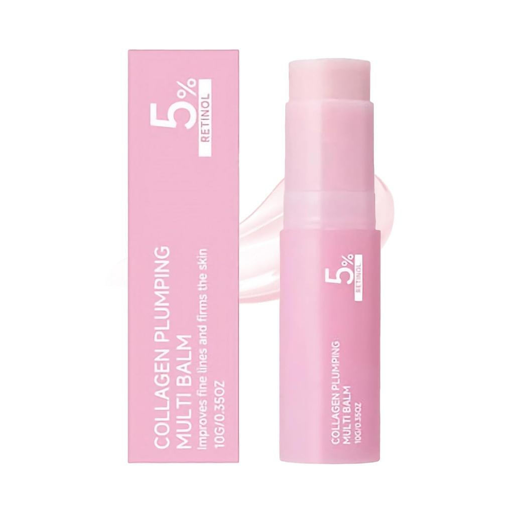 2026 คอลลาเจนสีชมพูสไตล์ใหม่ Plumping Multi-Effect Moisturizer, Volufiline PDRN Moisturizing Care, F