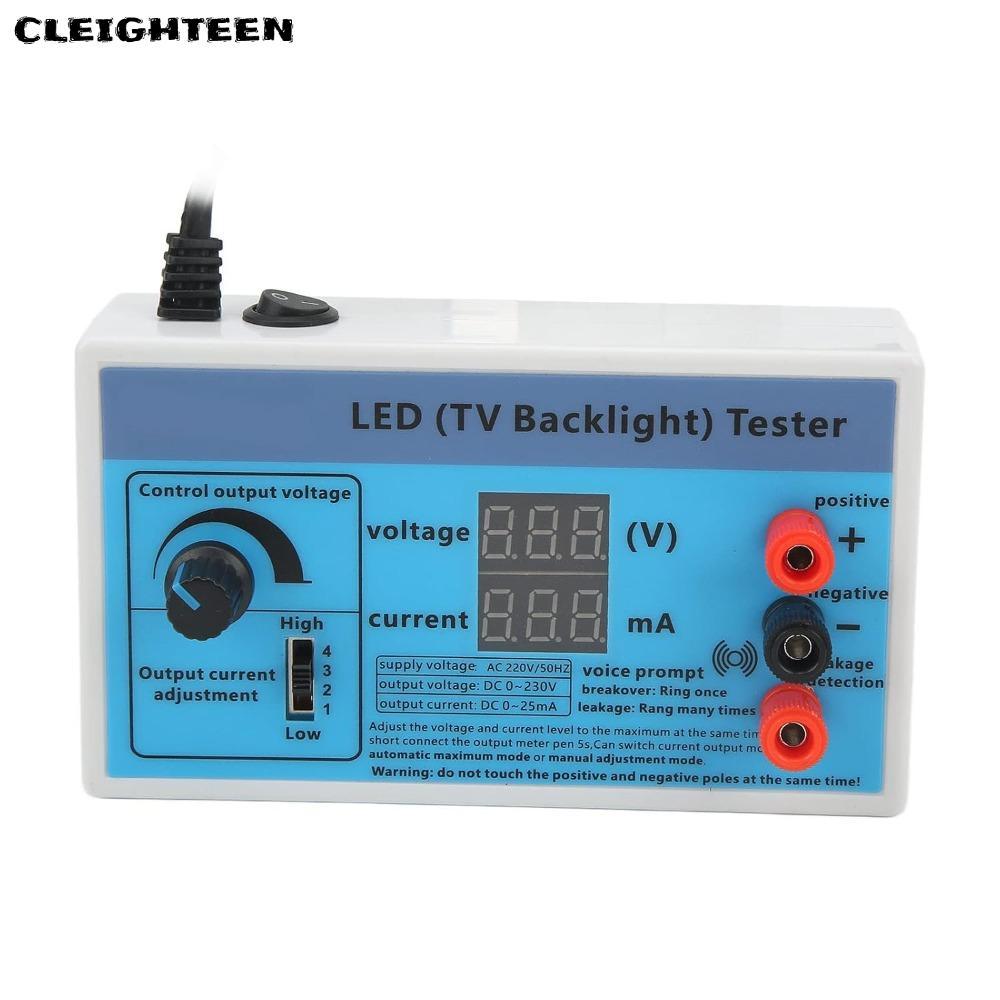 CLEIGHTEEN Backlight Strip Tester, ปรับเอาต์พุตแรงดันไฟฟ้าความสว่างสูง LED TV Backlight Tester, มัลต