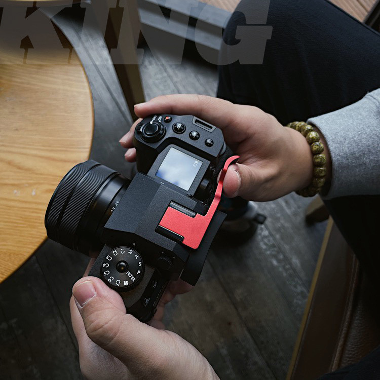 [King Original] Fuji X-H2s Finger Handle Leather Version XH2s XH2 Hot Shoe Protection Feel Improveme