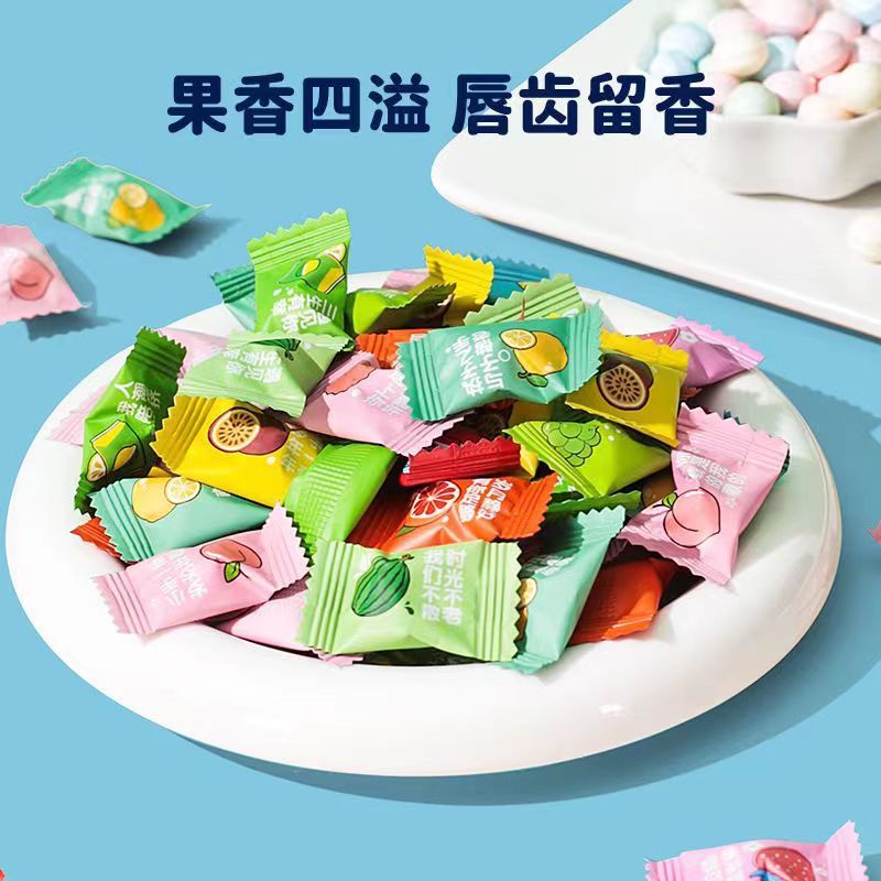 Breath Vitamin Hotel 8.14 Fresh Cane Candy Cool รสผลไม้ผสมบรรจุขนมมิ้นต์น้ําจํานวนมากแผนกต้อนรับโรงพ