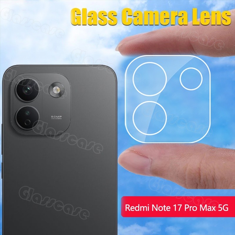 สําหรับRedmiหมายเหตุ17 Pro Max 2026 1-3Pcsกล้องป้องกันฟิล์มสําหรับRedmiหมายเหตุ17 Note17 Pro Max 17Pro 17ProMax 4G 5G Full Coverage 3Dกล้องเลนส์ป้องกันหน้าจอฟิล์มกระจกนิรภัย