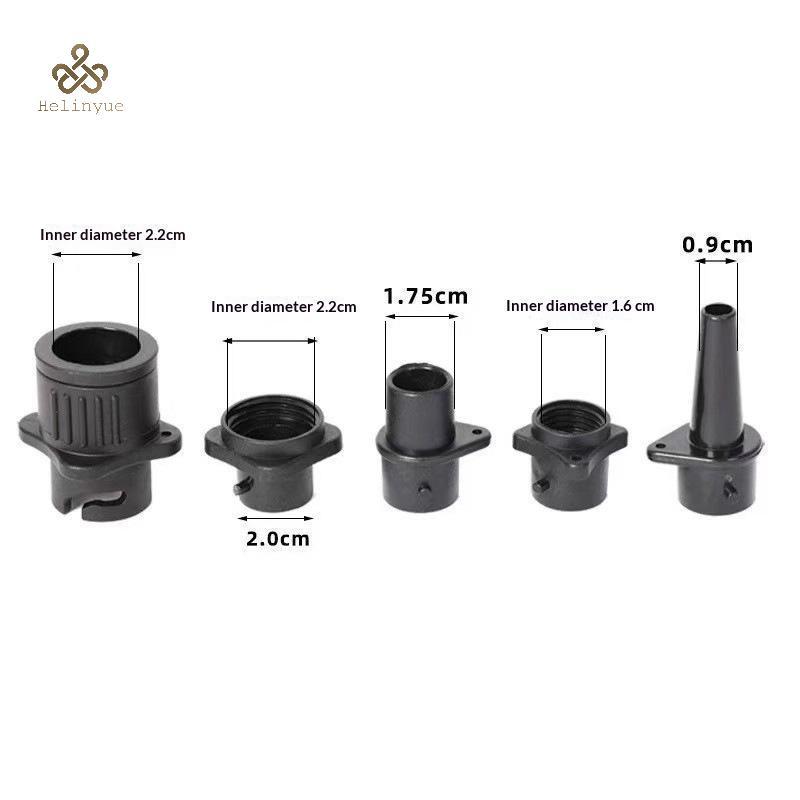 HELINYUE Air Valve Adaptor Kit Multi-Size Fit Universal Inflation Adapter สําหรับ SUP Board Kayak Pa