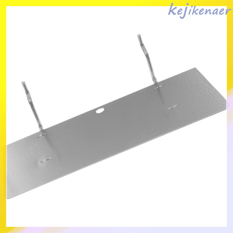 ชั้นวางเครื่องมือ Pegboard เหล็กสําหรับ Pegboard สีเงิน