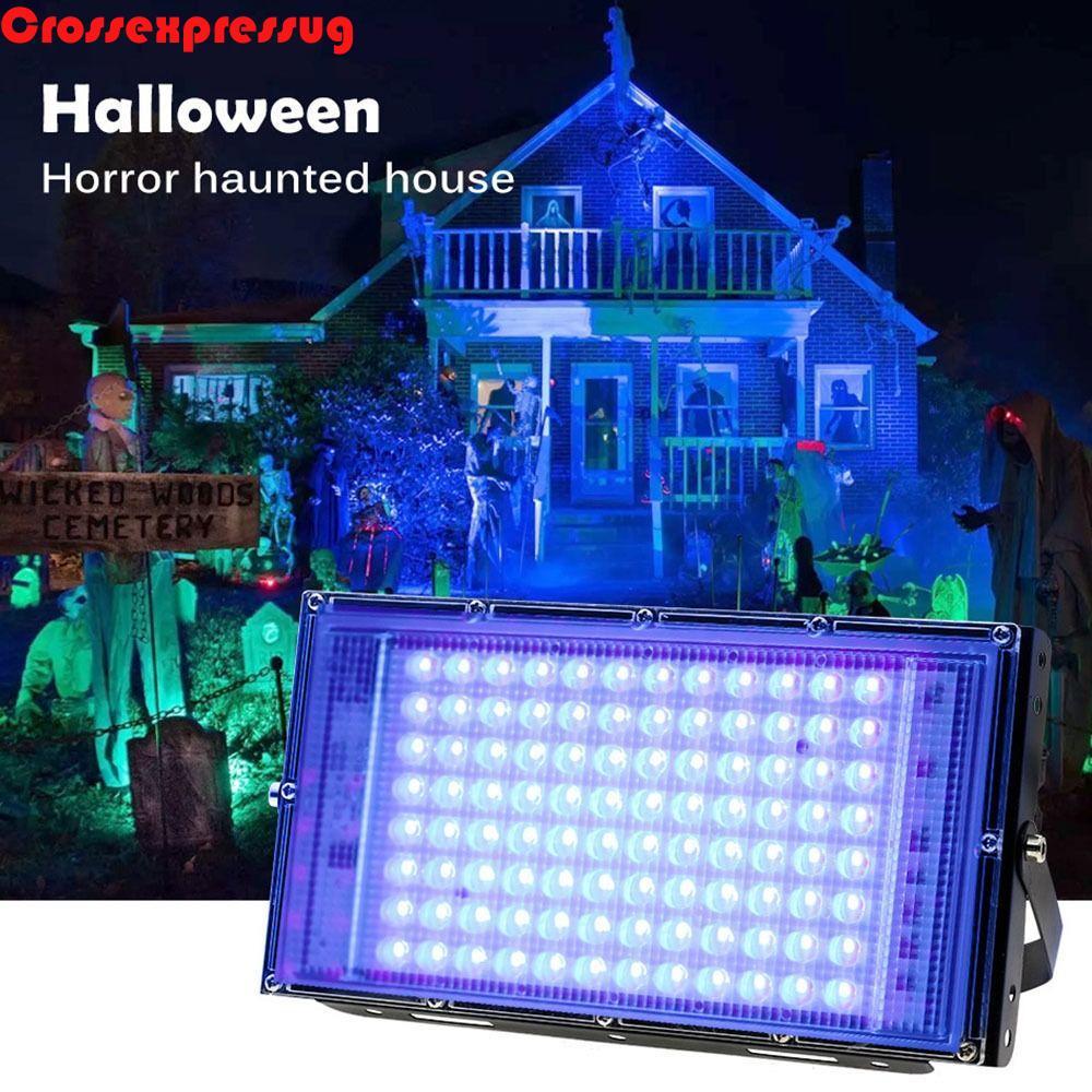 VORTEX UV Floodlight, 120 Glow 395nm UV Lamp, Night Light 50W/100W Effect Light UV Stage Lamp Bar