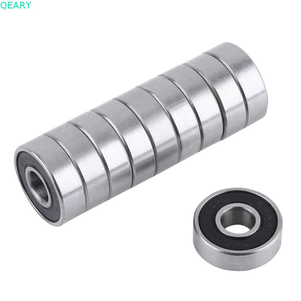 QEARY Bearing 608 2RS Deep Groove 608RS Bearing Steel