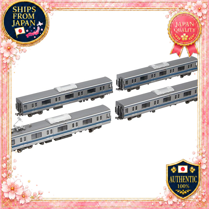 Popondetta Seibu 20000 Series N Scale Ikebukuro Line 4-Car Add-On Set 6018
