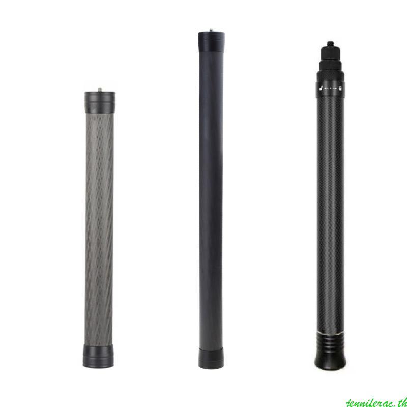 Jenniferac คาร์บอนไฟเบอร์ Extension Pole ขยาย Rod Handheld Stick Gimbal Handle Grip สําหรับ Ronin S 