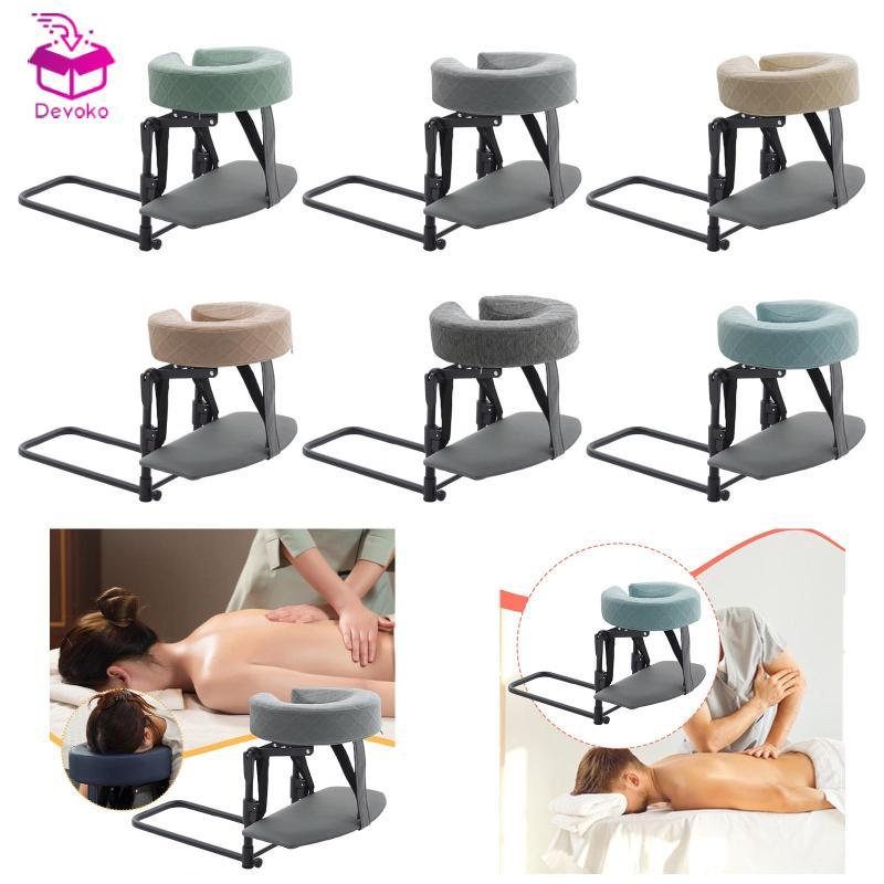 [chiwanji2mf] Home Mattress Top Massage Kit Face Down Pillow Massage Head Rest Mattress Hand Support
