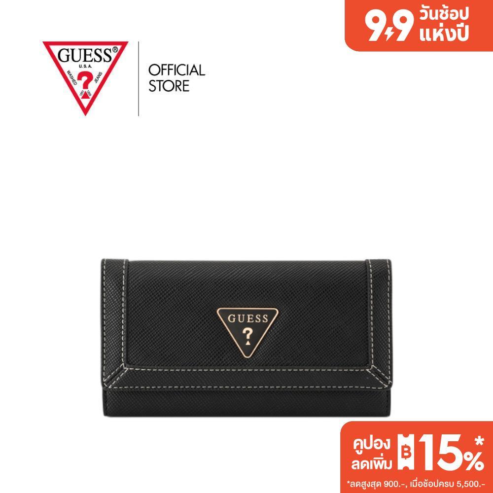 GUESS กระเป๋า รุ่น EG327451 CADENCE SLG SLIM CLUTCH สีดำ