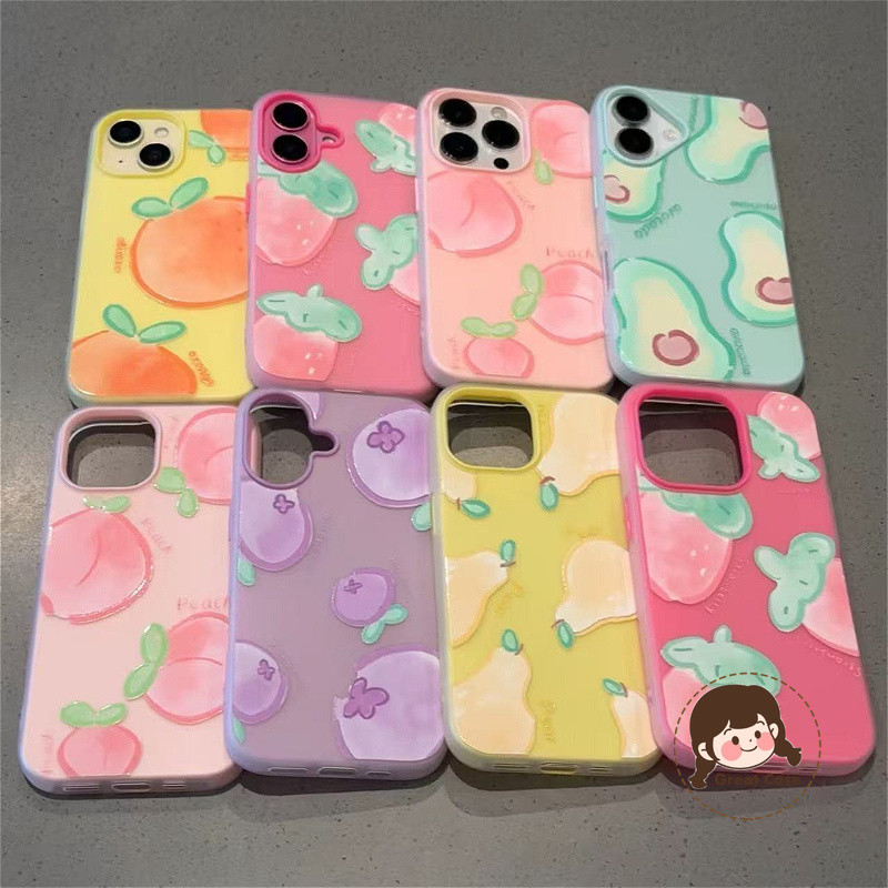 ผลไม้หวาน 2 in1 เคสโทรศัพท์สําหรับRealme C63 C61 india C55 C53 C51 C51S C35 C33 C33S C31 C30 C30S C2