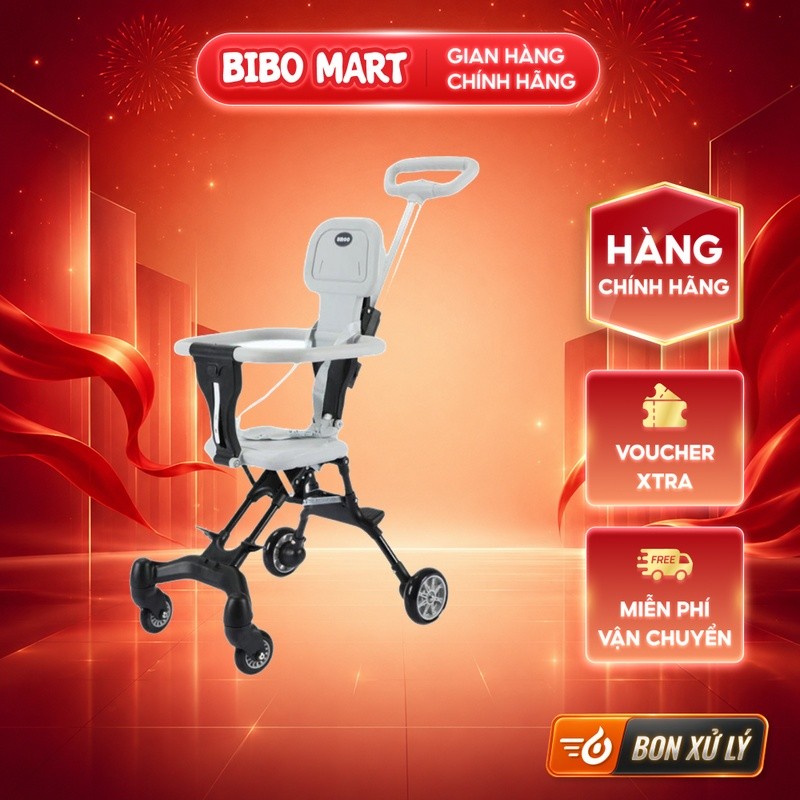 [LIVE] รถเข็นเด็ก Nimo N1 กลับด้านได้ สีเทา - BM003.2