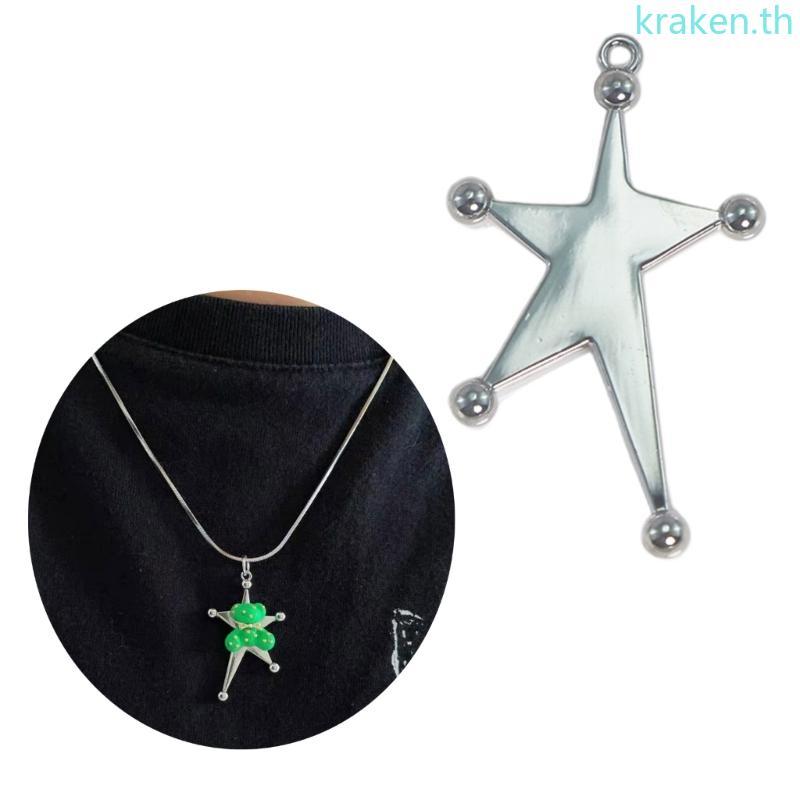 KRA DIY ต่างหู Awn Star จี้เครื่องประดับผลการค้นหา DIY สร้อยคอ Star Bead