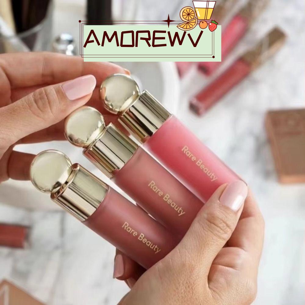 AMOR12WV Face Shadow Blusher, Watery Light ลิปสติกกันน้ํา Blush Cream, 7.5ml Moisturizing Facial Rou