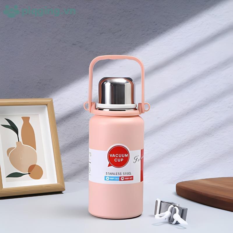 Piqging 304 ถ้วยสแตนเลสกระติกน้ําร้อน 306 ฝาสแตนเลส Lnner Liner 1200ml VN